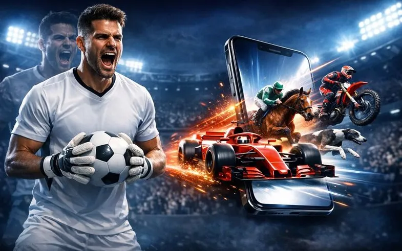 App TerryBet su smartphone - scommesse e casino mobile